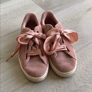 Pink Puma Sneakers